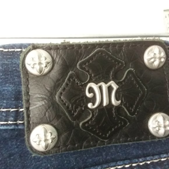 Miss Me super skinny size 29x31 like new - Picture 5 of 8